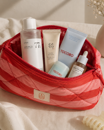 Cómo preparar un neceser K-Beauty para viajar este verano