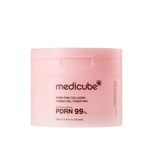 PDRN Pink Collagen Toning Gel Toner Pad