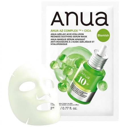 Azelaic Acid Hyaluron Redness Soothing Serum Mask